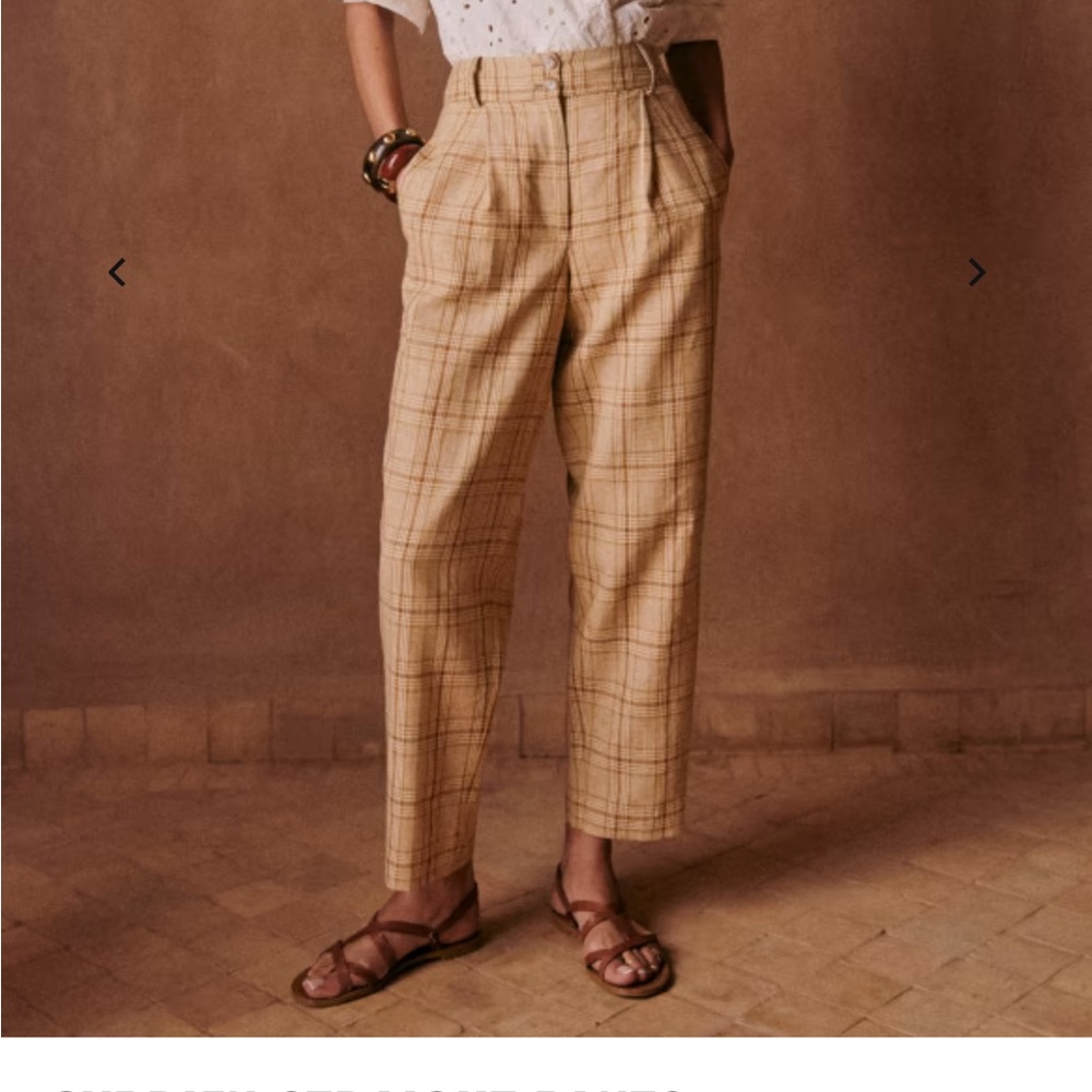 NEW CyprienStraight Pants
Color TurmericTiles
Size US10
No longer instock online